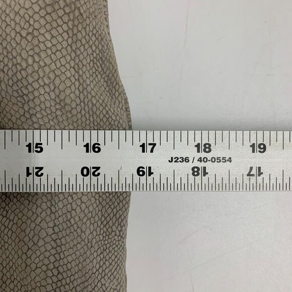 Corsia Women's‎ Snakeskin Style Scale Pattern Leather Deep Tote Bag - Picture 12 of 14